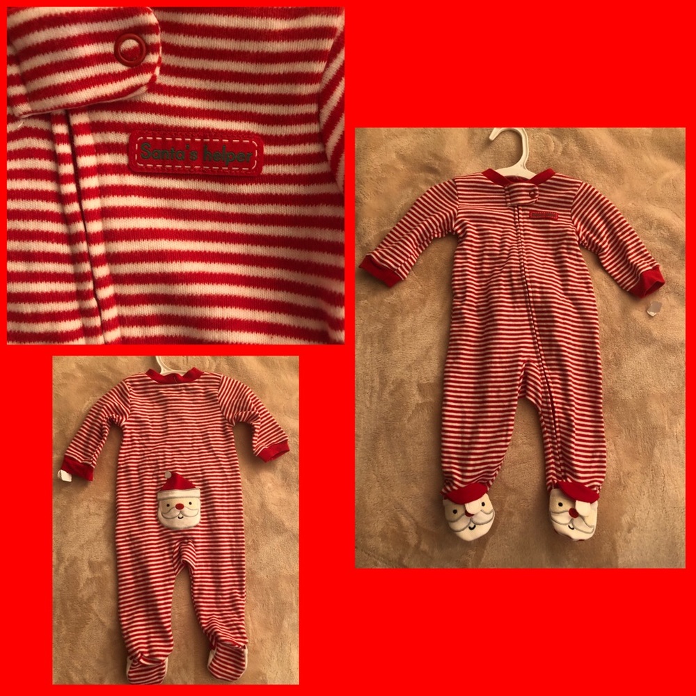 Santa helper Christmas Onesie